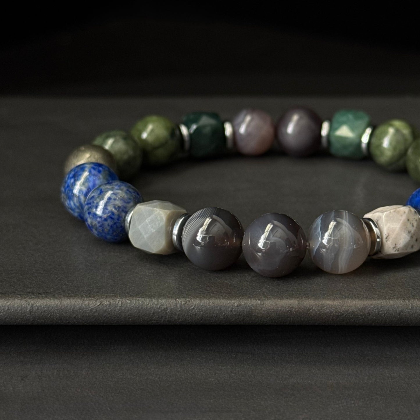 Gemini Zodiac Bracelet for Men – “Balanced Mind & Bold Spirit”
