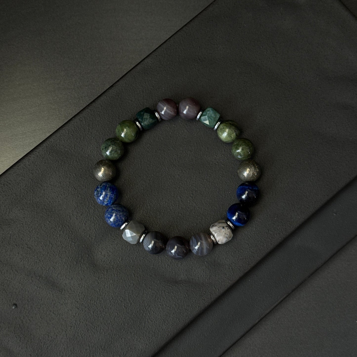 Gemini Zodiac Bracelet for Men – “Balanced Mind & Bold Spirit”
