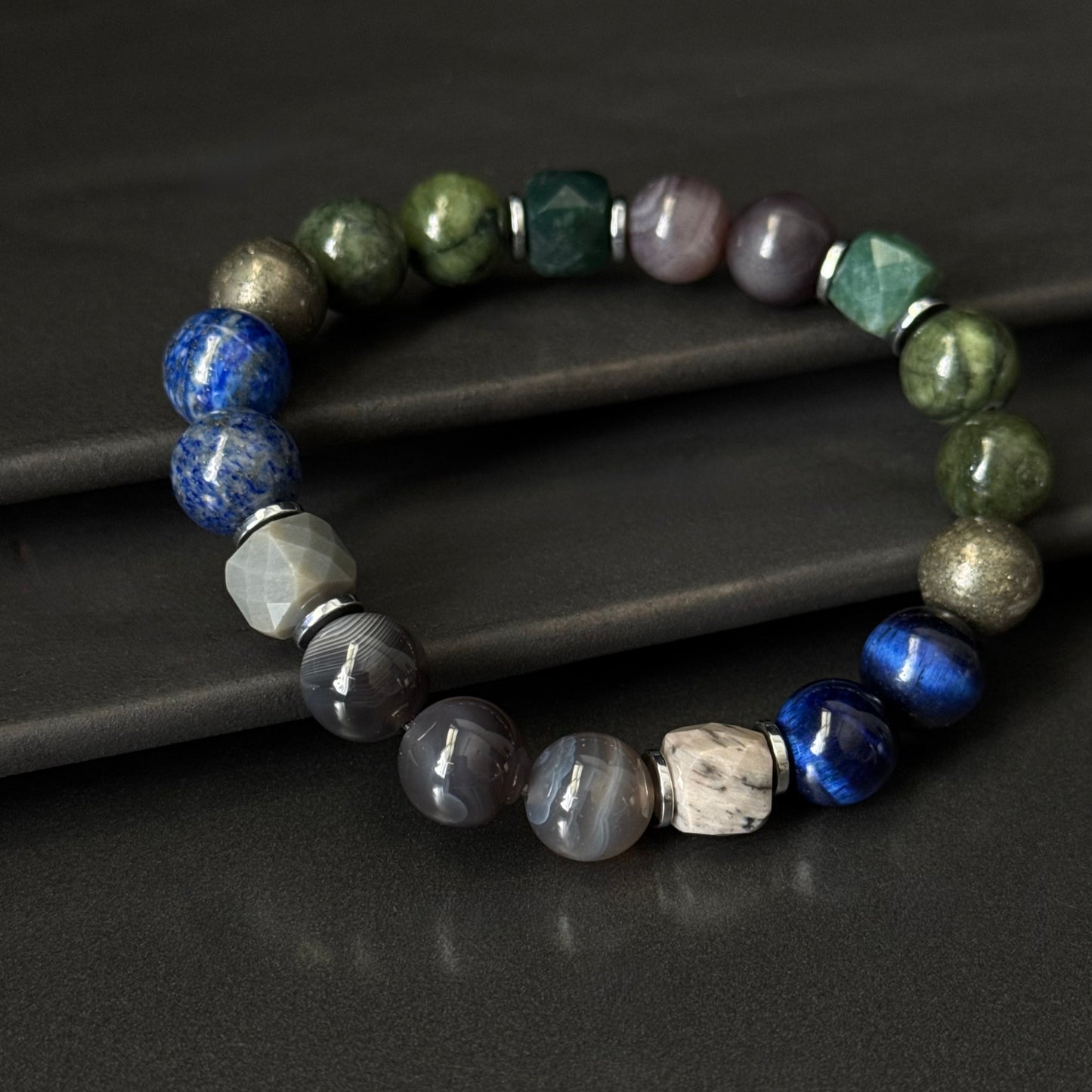 Gemini Zodiac Bracelet for Men – “Balanced Mind & Bold Spirit”