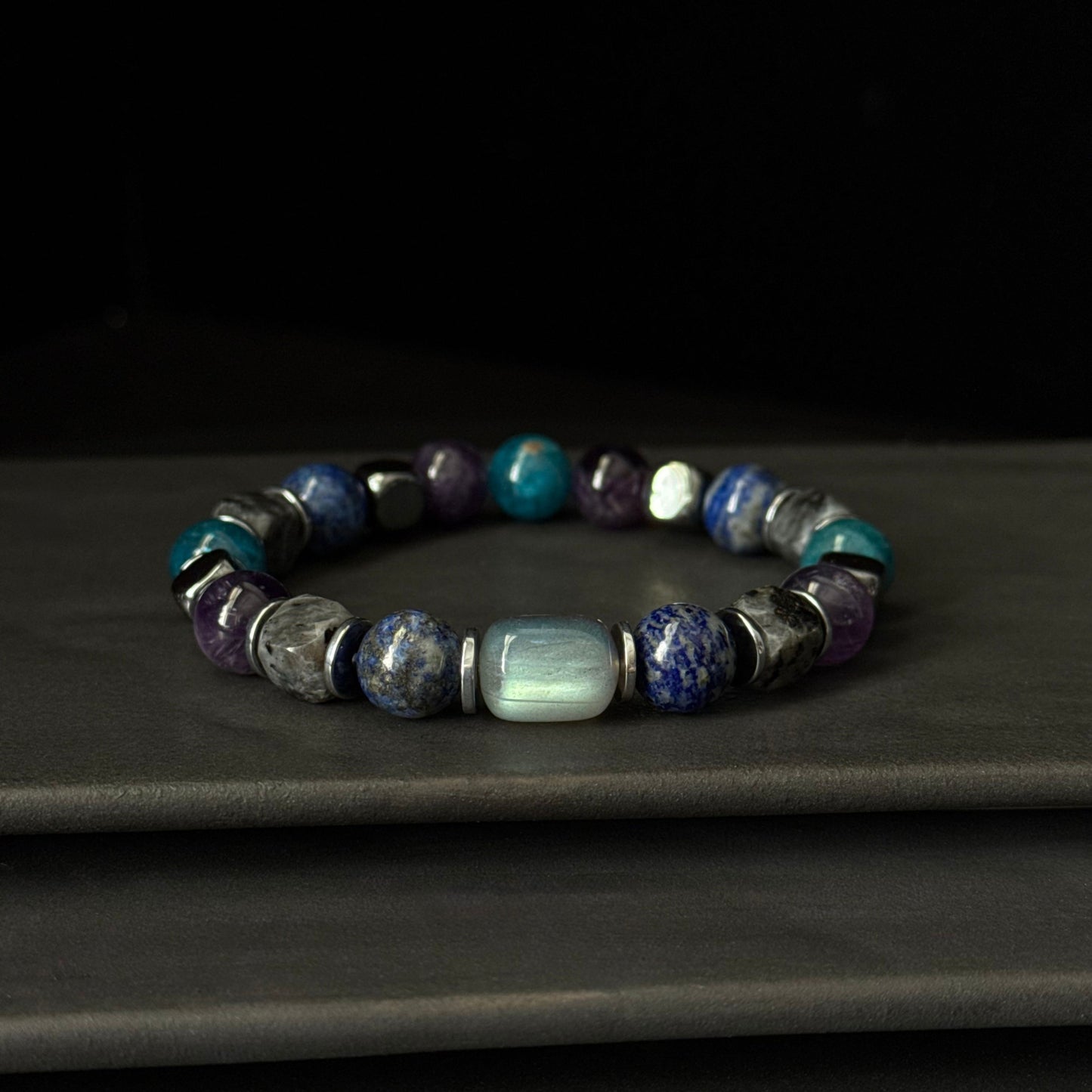 Aquarius Zodiac Bracelet for Men – “Visionary Strength & Insight”