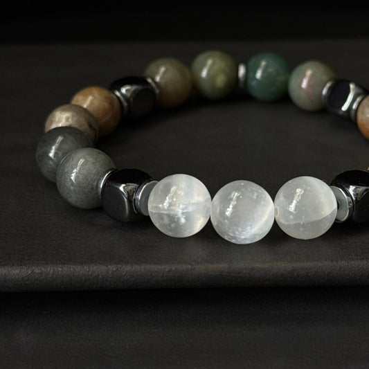 Gemini Zodiac Bracelet for Men – “Dual Power”