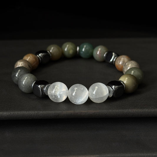 Gemini Zodiac Bracelet for Men – “Dual Power”