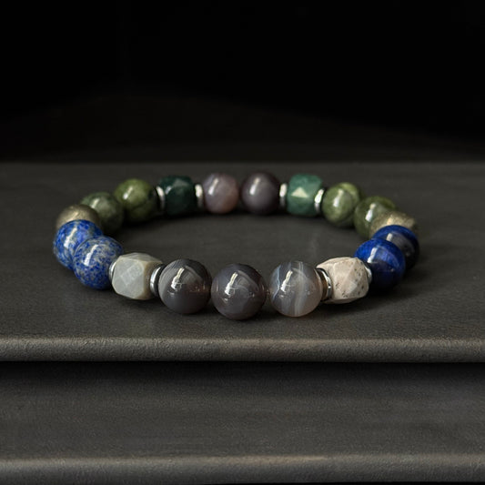Gemini Zodiac Bracelet for Men – “Balanced Mind & Bold Spirit”