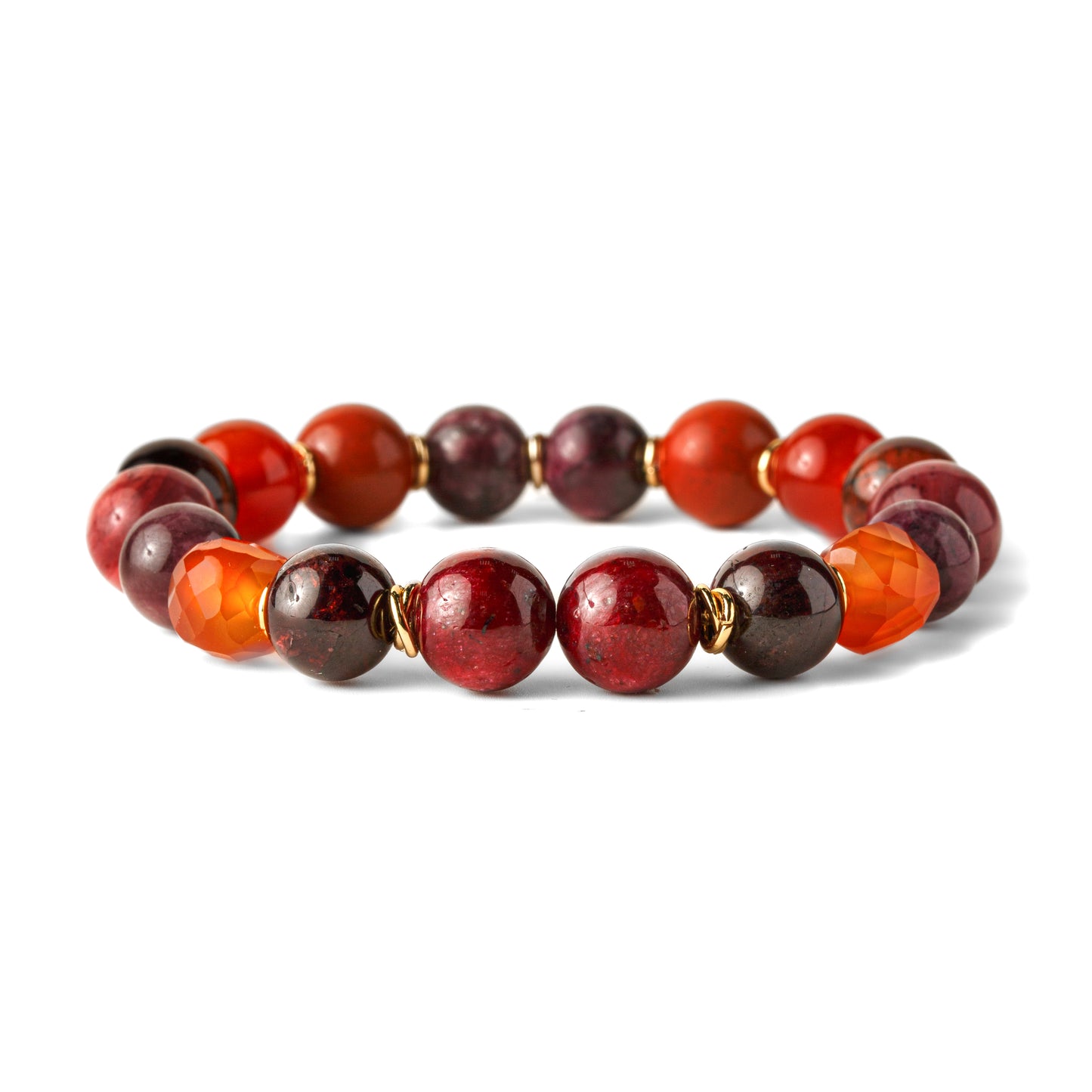 Aries Zodiac Bracelet for Women – “Fire Within” | Natural Crystal Astrology Jewelry