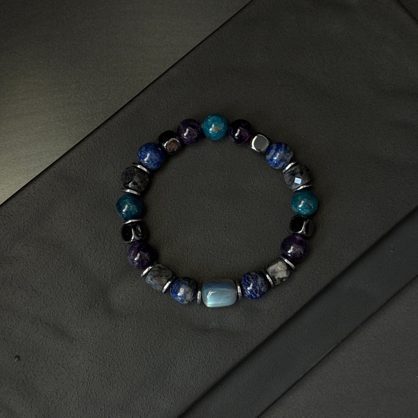 Aquarius Zodiac Bracelet for Men – “Visionary Strength & Insight”